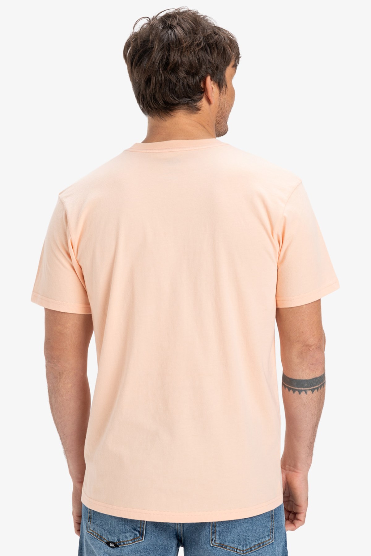 Quiksilver Ev Gradient Box Erkek Tişört Turuncu