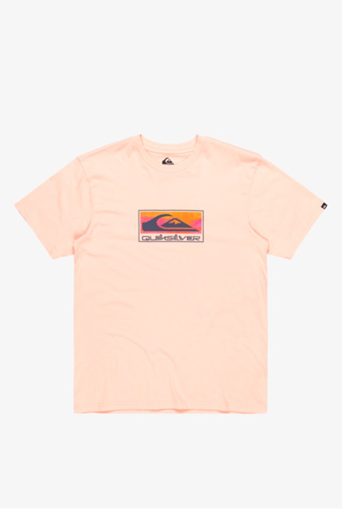 Quiksilver Ev Gradient Box Erkek Tişört Turuncu