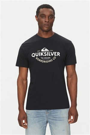 Quiksilver Typed Out Erkek Tişört Siyah