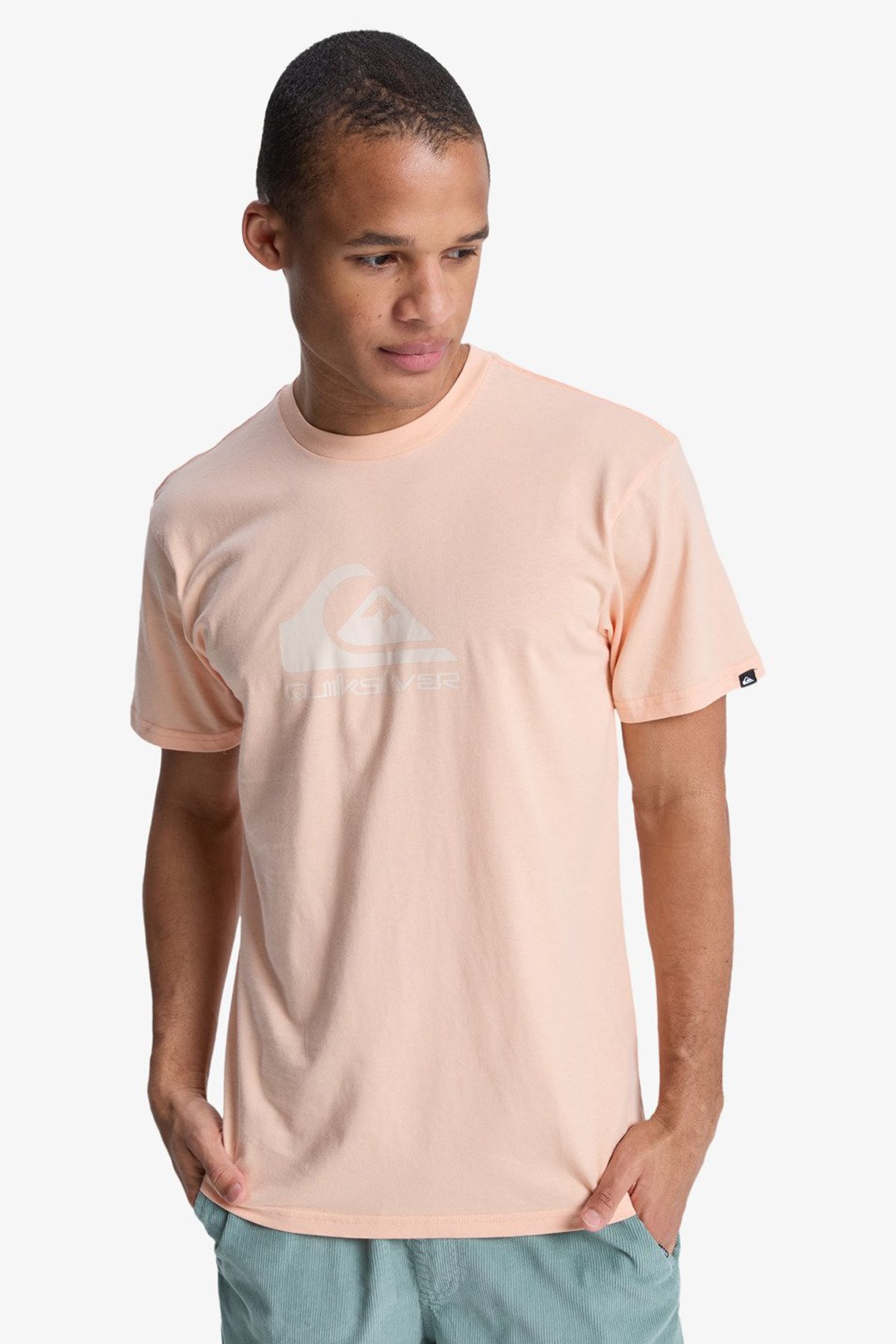 Quiksilver Ev Comp Logo Erkek Tişört Turuncu