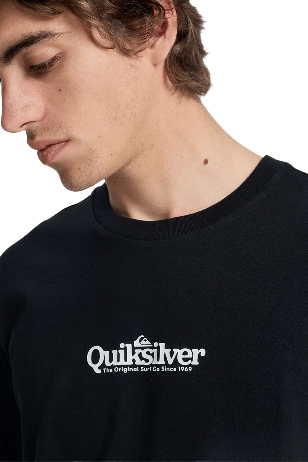 Quiksilver Fineline Erkek Tişört EQYZT08174-11783 Antrasit