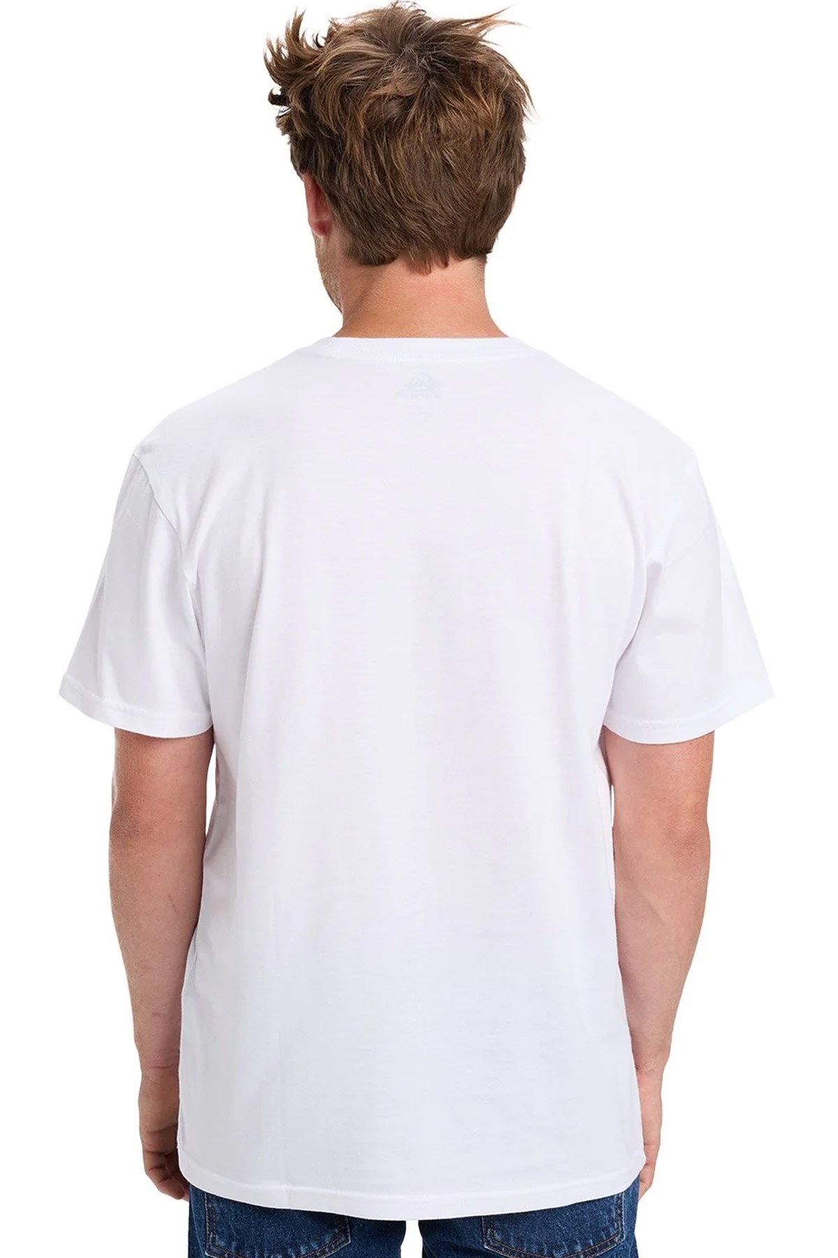 Quiksilver Fineline Erkek Tişört EQYZT08174-WBB0 Beyaz