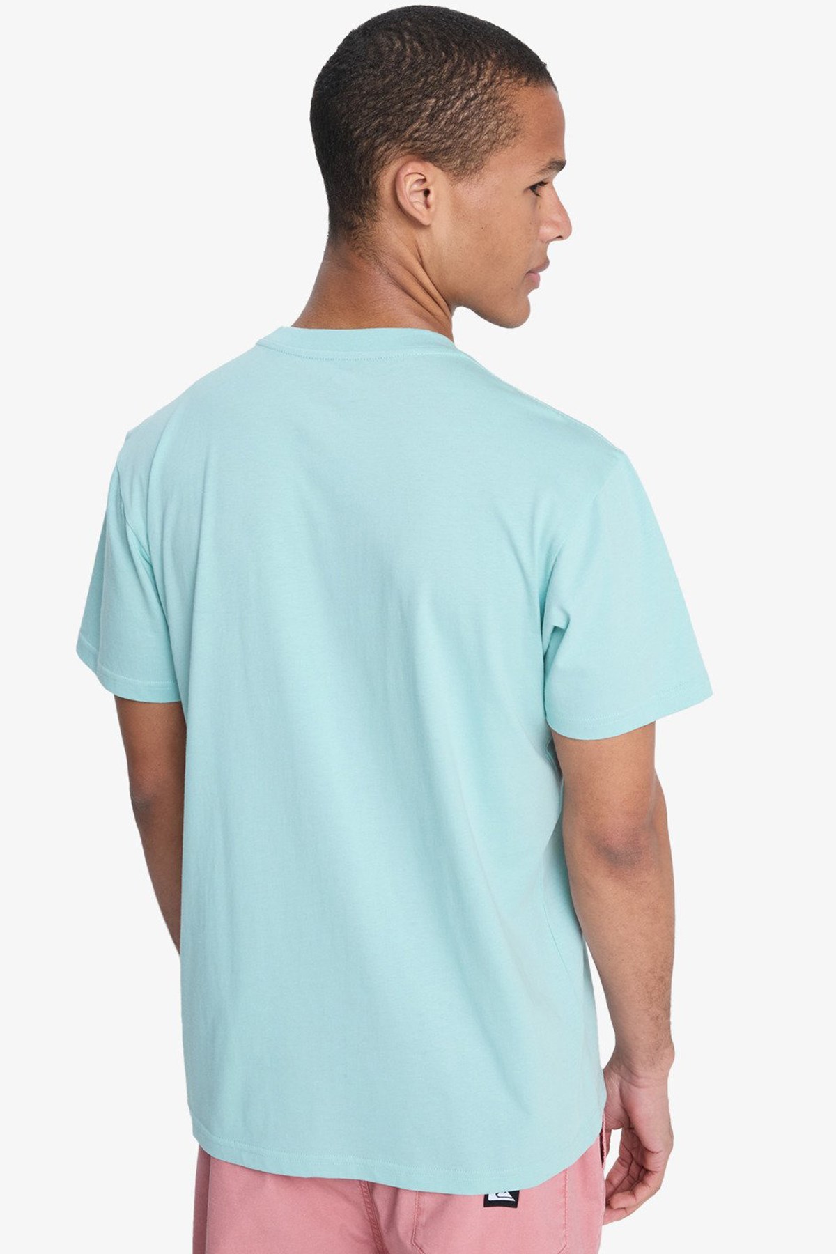 Quiksilver Ev Mini Logo Erkek Tişört EQYZT08181-BGA0 Mavi