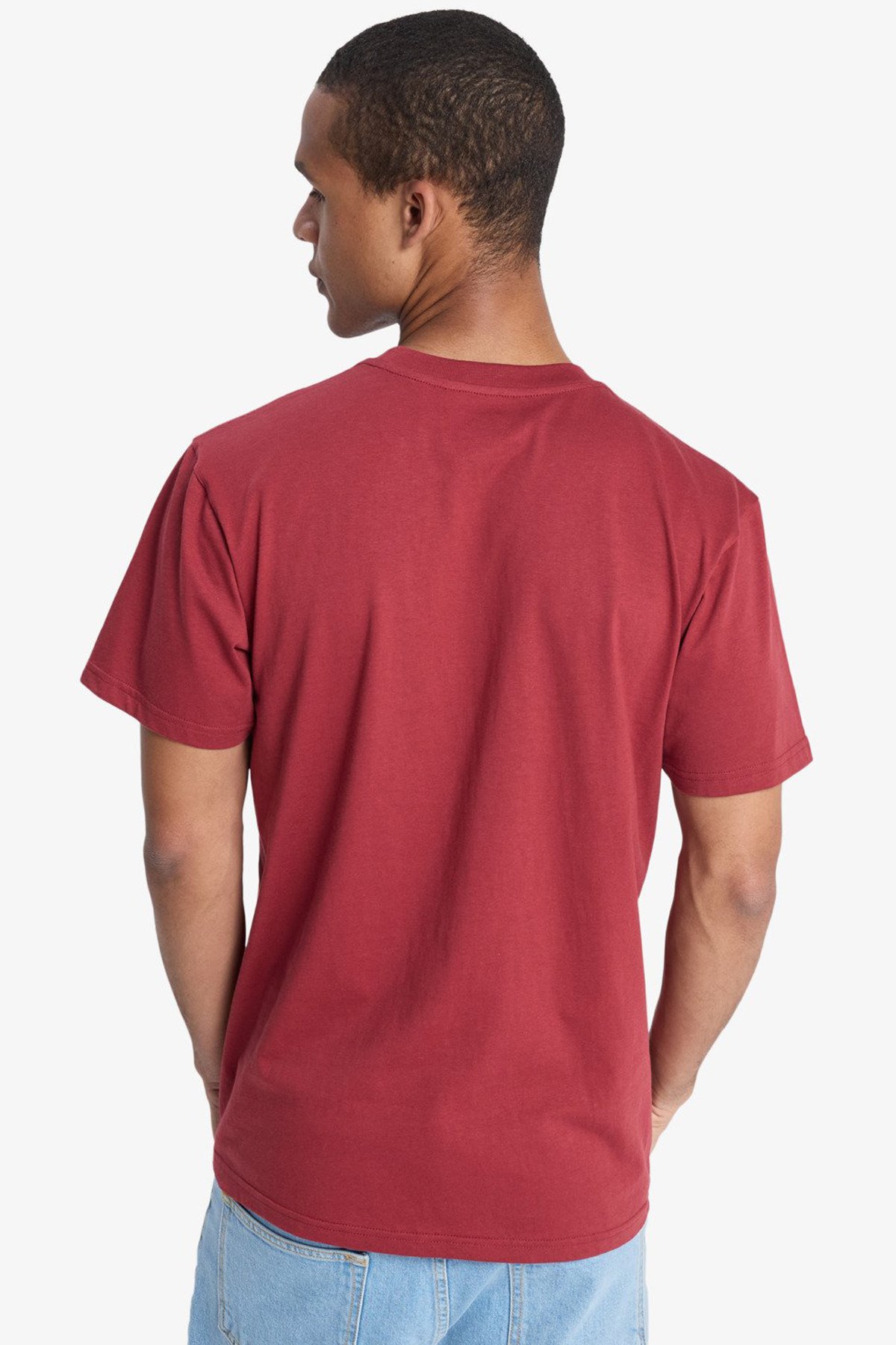 Quiksilver Ev Mini Logo Erkek Tişört EQYZT08181-RQZ0 Kırmızı