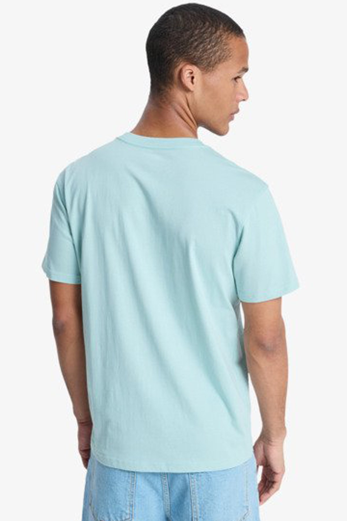 Quiksilver Ev Comp Logo Erkek Tişört EQYZT08182-BGA0 Mavi