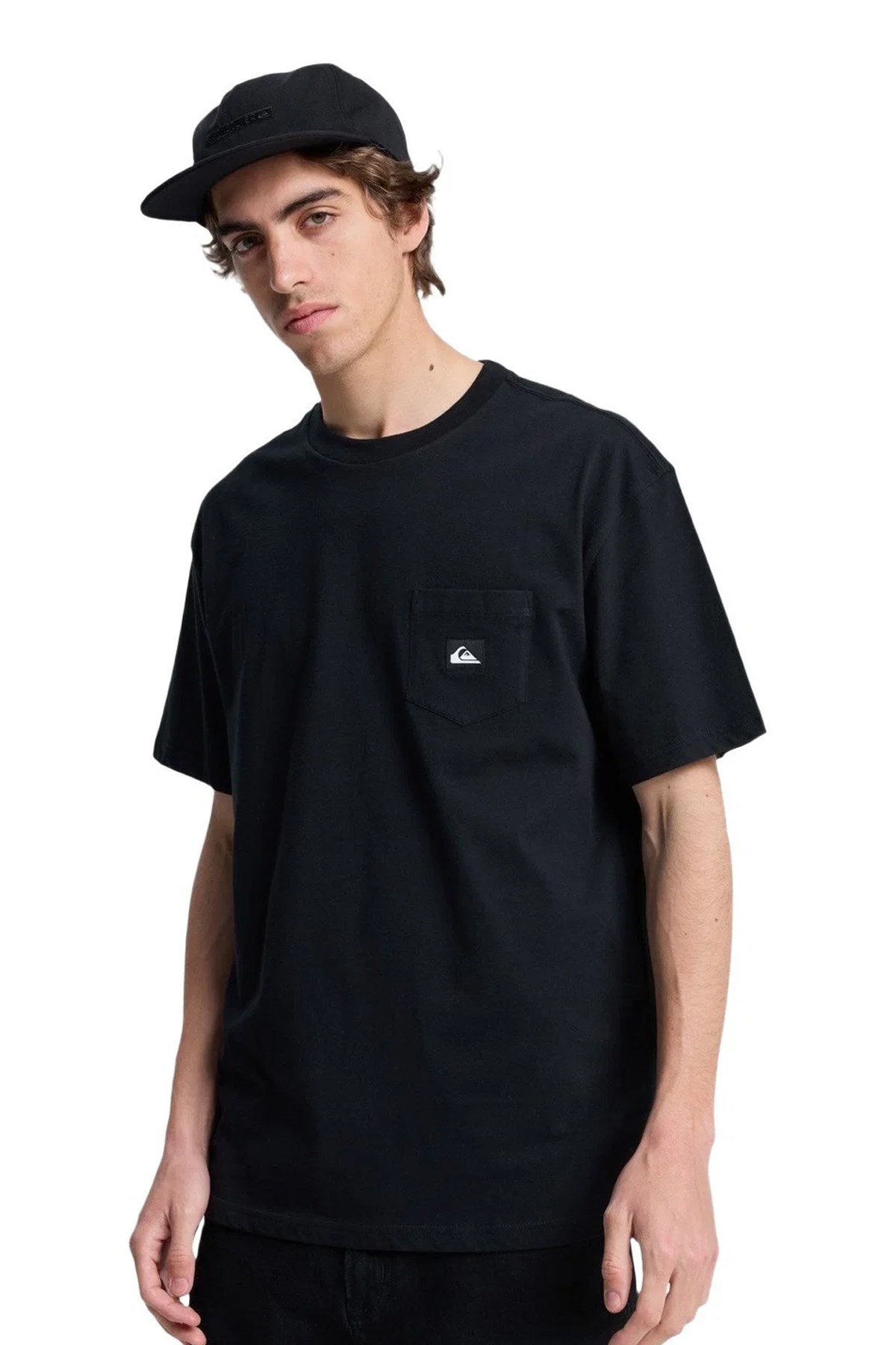Quiksilver Salt Water Pock Erkek Tişört EQYZT08205-11783 Antrasit
