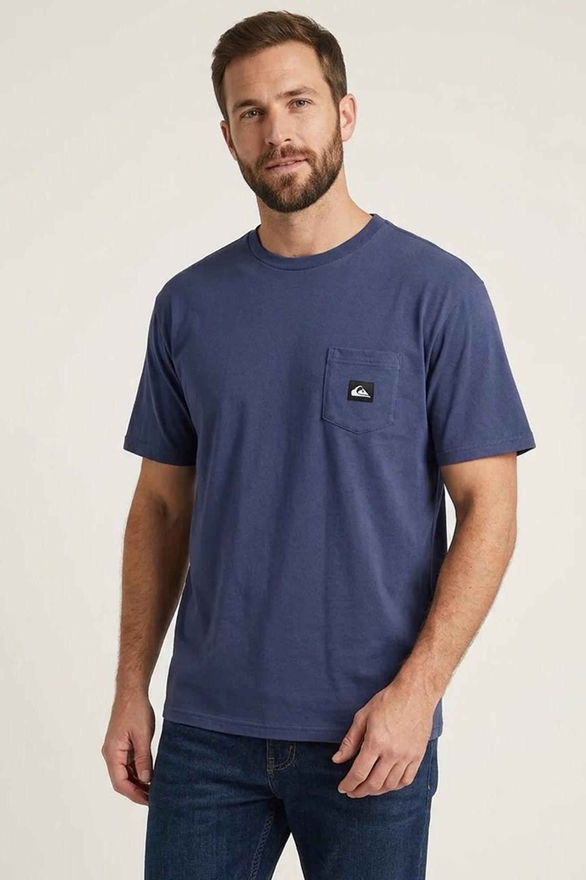 Quiksilver Salt Water Pock Erkek Tişört EQYZT08205-6800 Lacivert