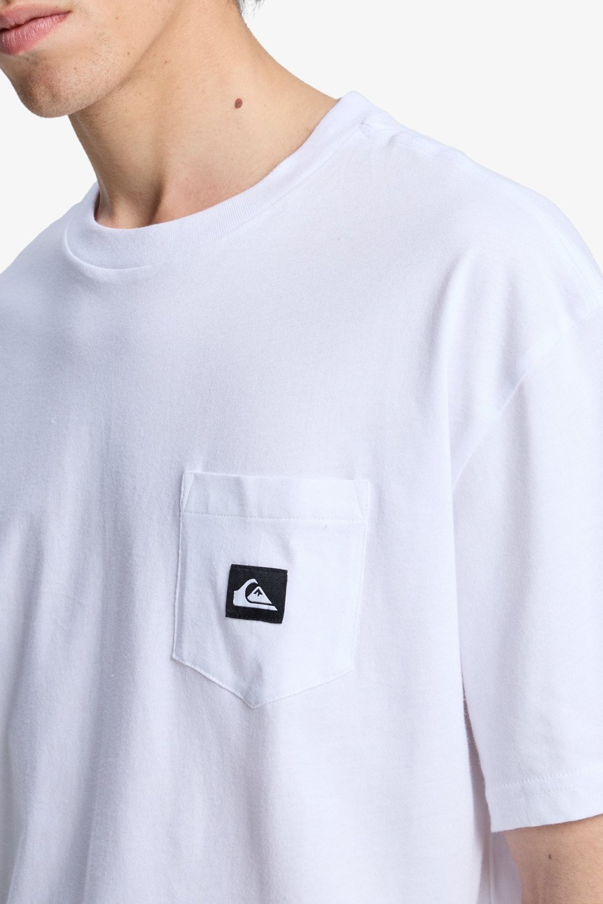 Quiksilver Salt Water Pock Erkek Tişört EQYZT08205-WBB0 Beyaz