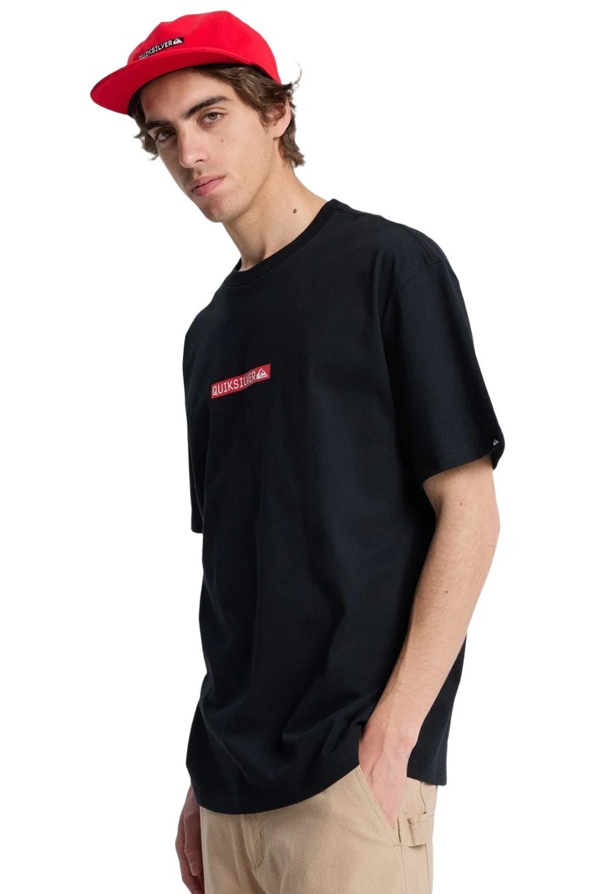 Quiksilver Dna Clicker Erkek Tişört EQYZT08207-11783 Antrasit