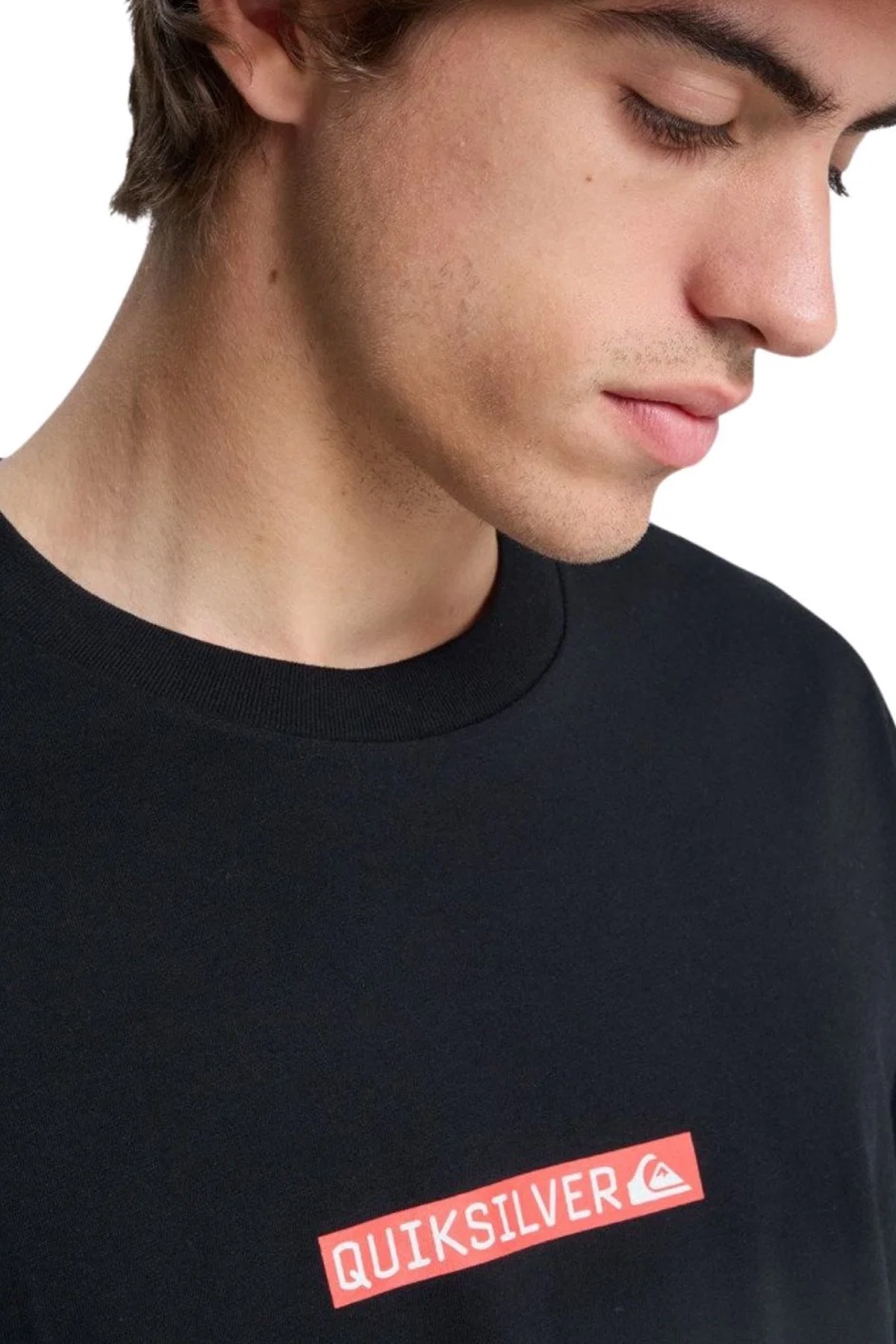 Quiksilver Dna Clicker Erkek Tişört EQYZT08207-11783 Antrasit