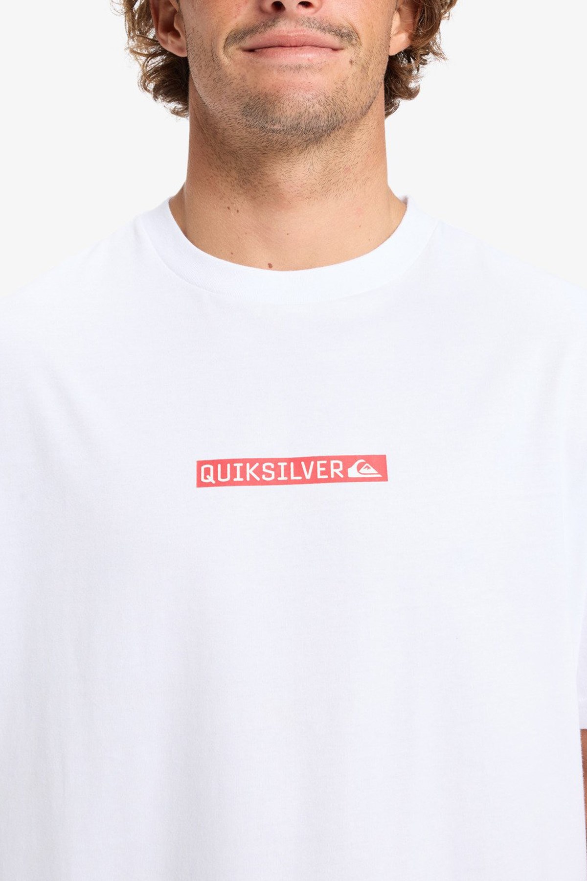 Quiksilver Dna Clicker Erkek Tişört EQYZT08207-WBB0 Beyaz