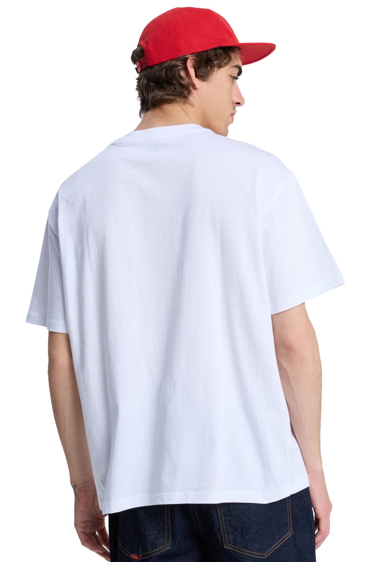 Quiksilver Dna Clicker Erkek Tişört EQYZT08207-WBB0 Beyaz