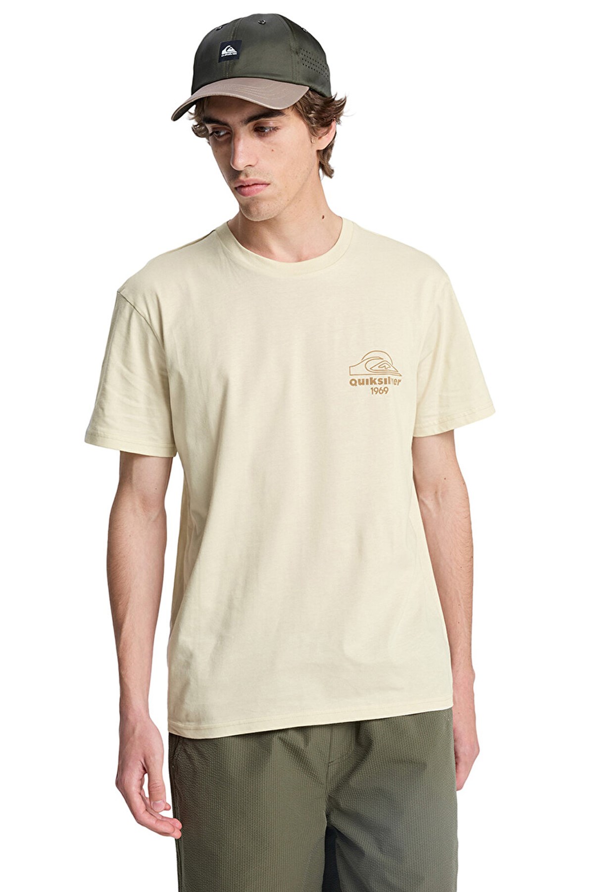 Quiksilver Bliss Erkek Tişört EQYZT08259-6481 Yeşil
