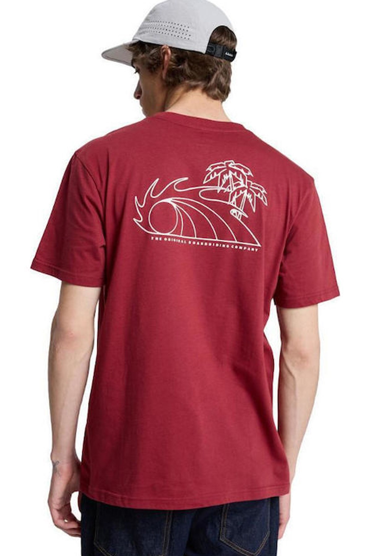 Quiksilver Bliss Erkek Tişört EQYZT08259-RQZ0 Kırmızı