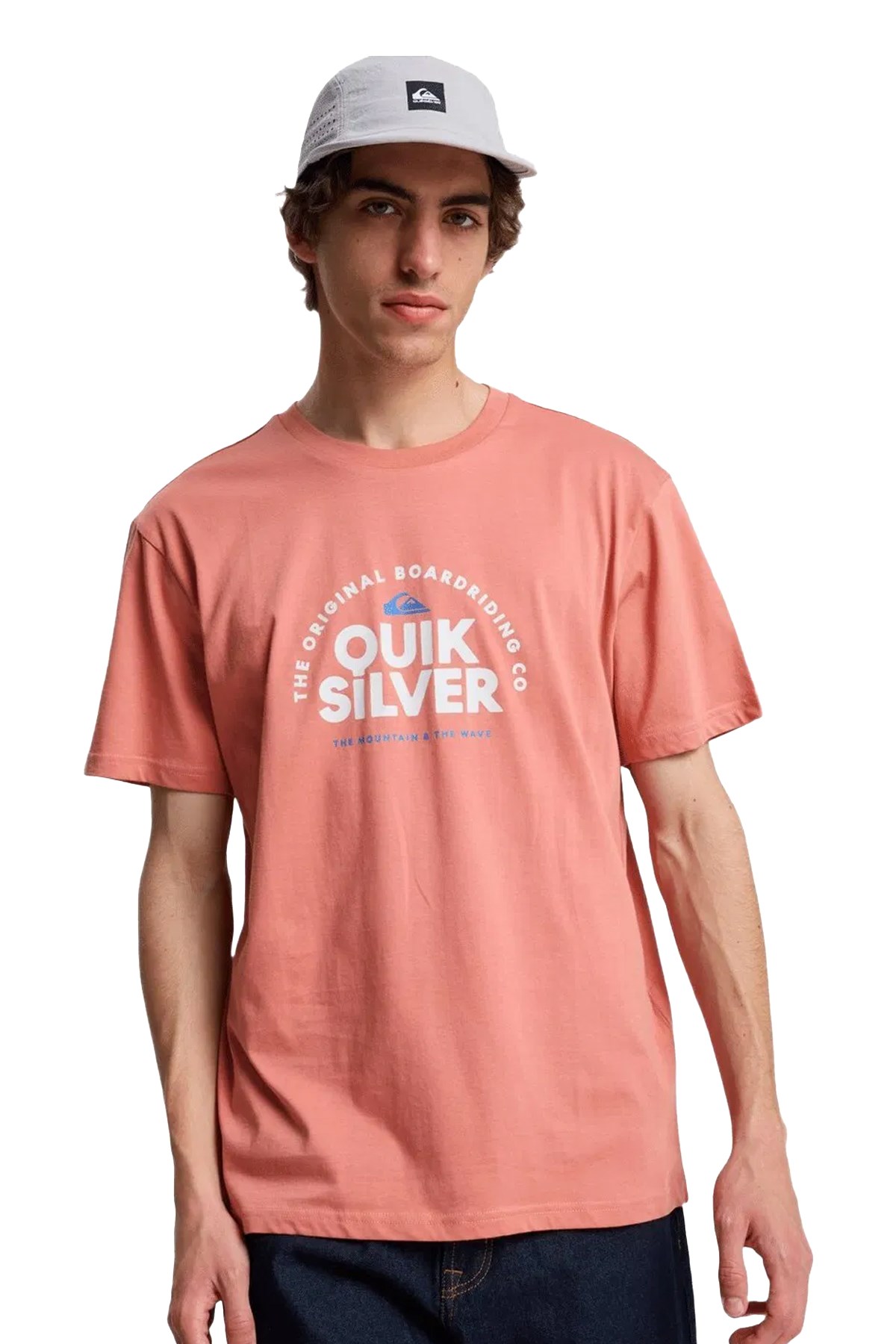 Quiksilver Fundamental Erkek Tişört EQYZT08260-2020 Turuncu