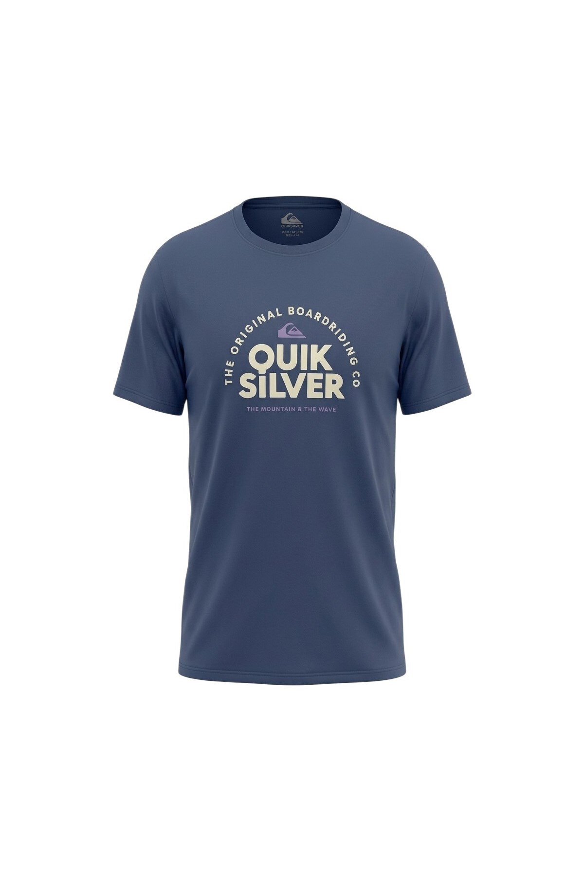 Quiksilver Fundamental Erkek Tişört EQYZT08260-6800 Lacivert