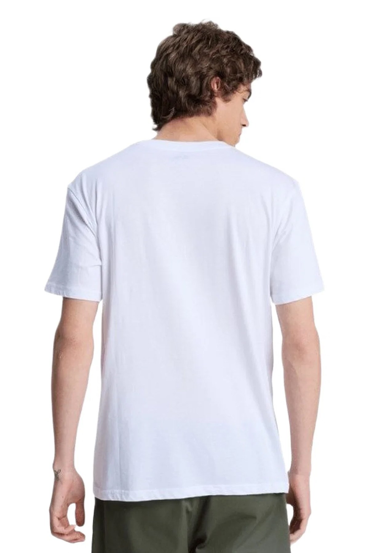 Quiksilver Retro Mood Erkek Tişört EQYZT08261-WBB0 Beyaz