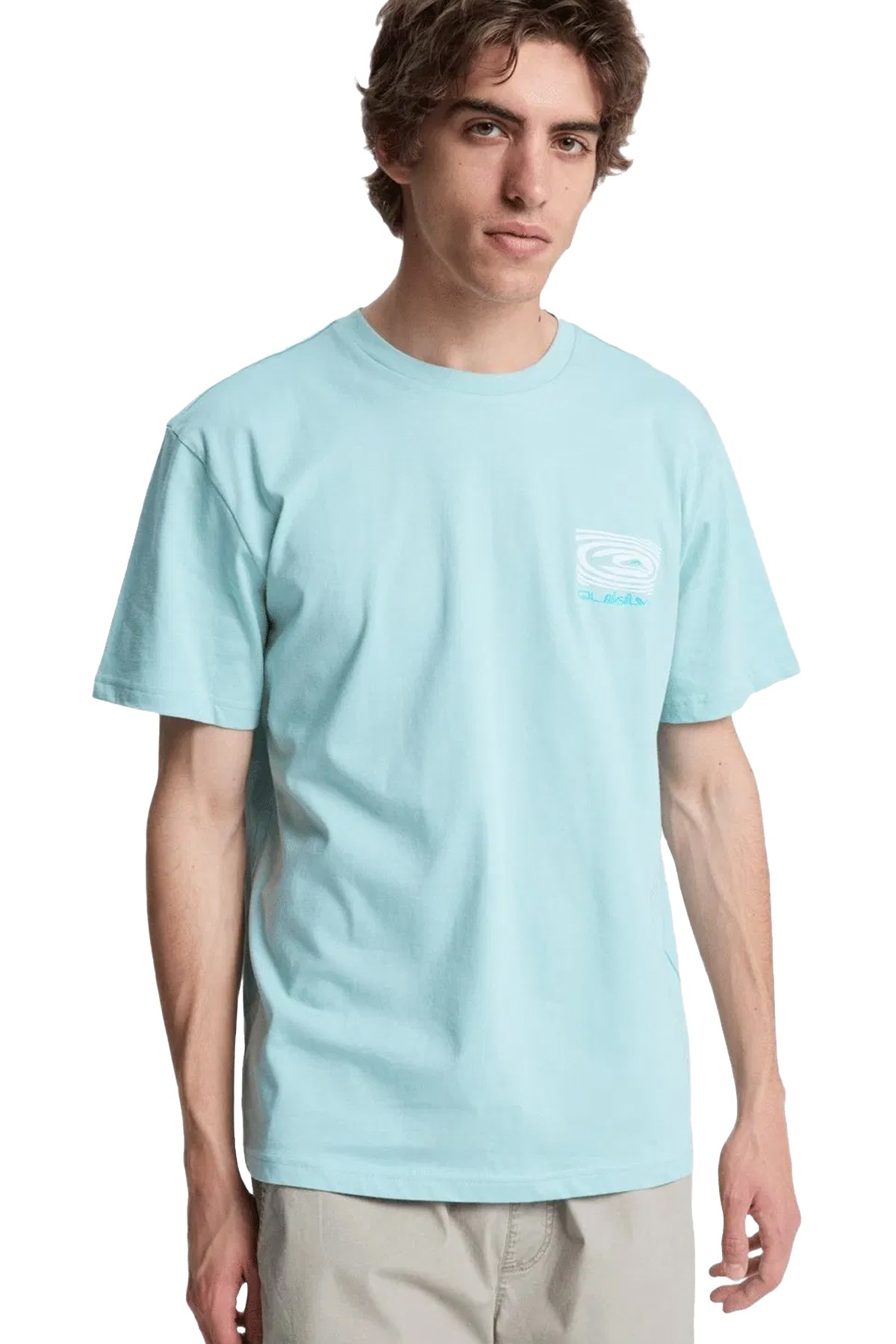 Quiksilver Ripples Erkek Tişört EQYZT08262-BGA0 Mavi