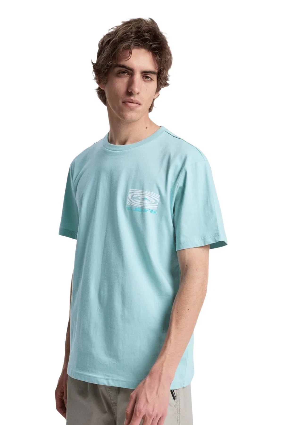Quiksilver Ripples Erkek Tişört EQYZT08262-BGA0 Mavi