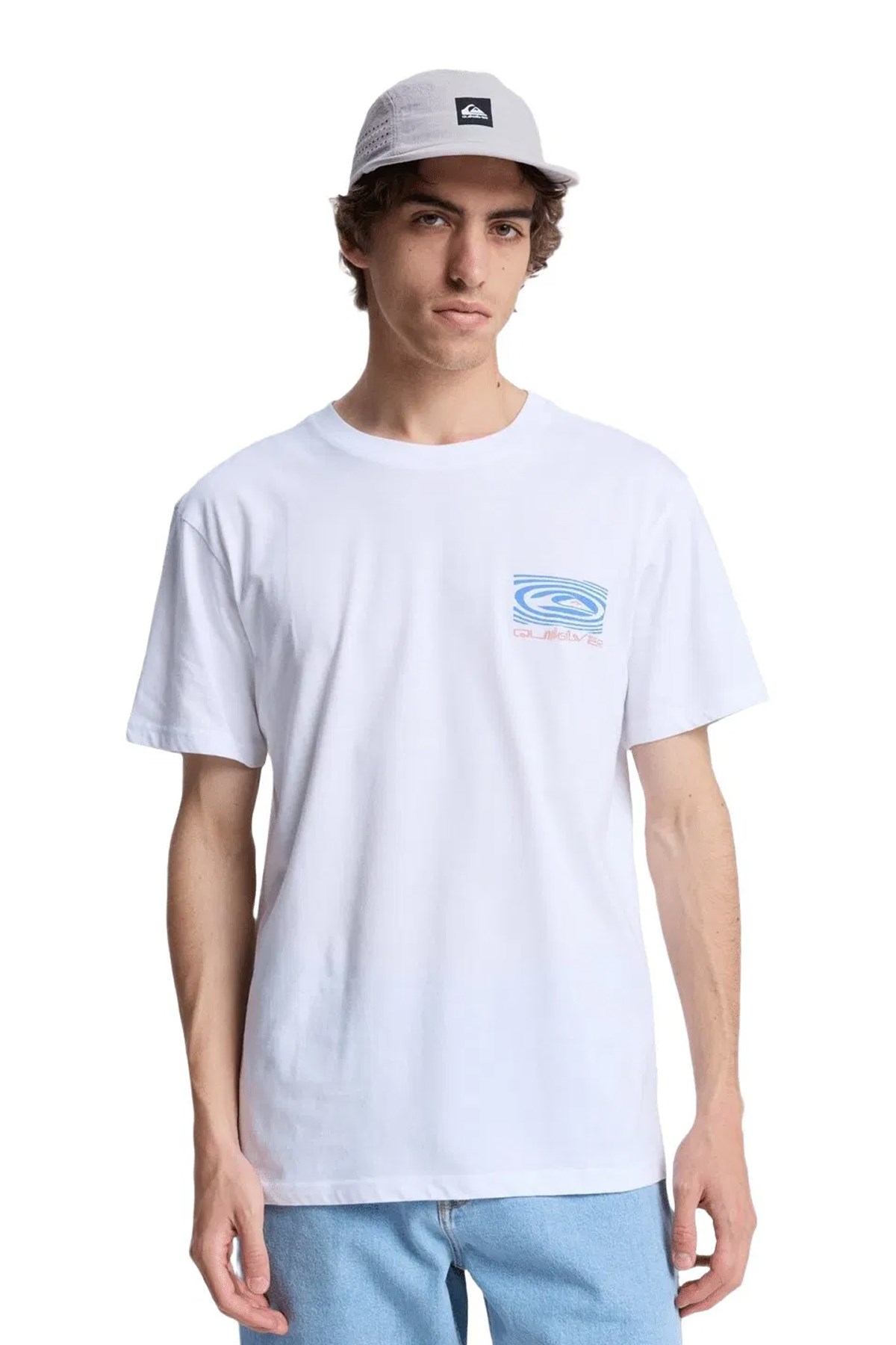 Quiksilver Ripples Erkek Tişört EQYZT08262-WBB0 Beyaz