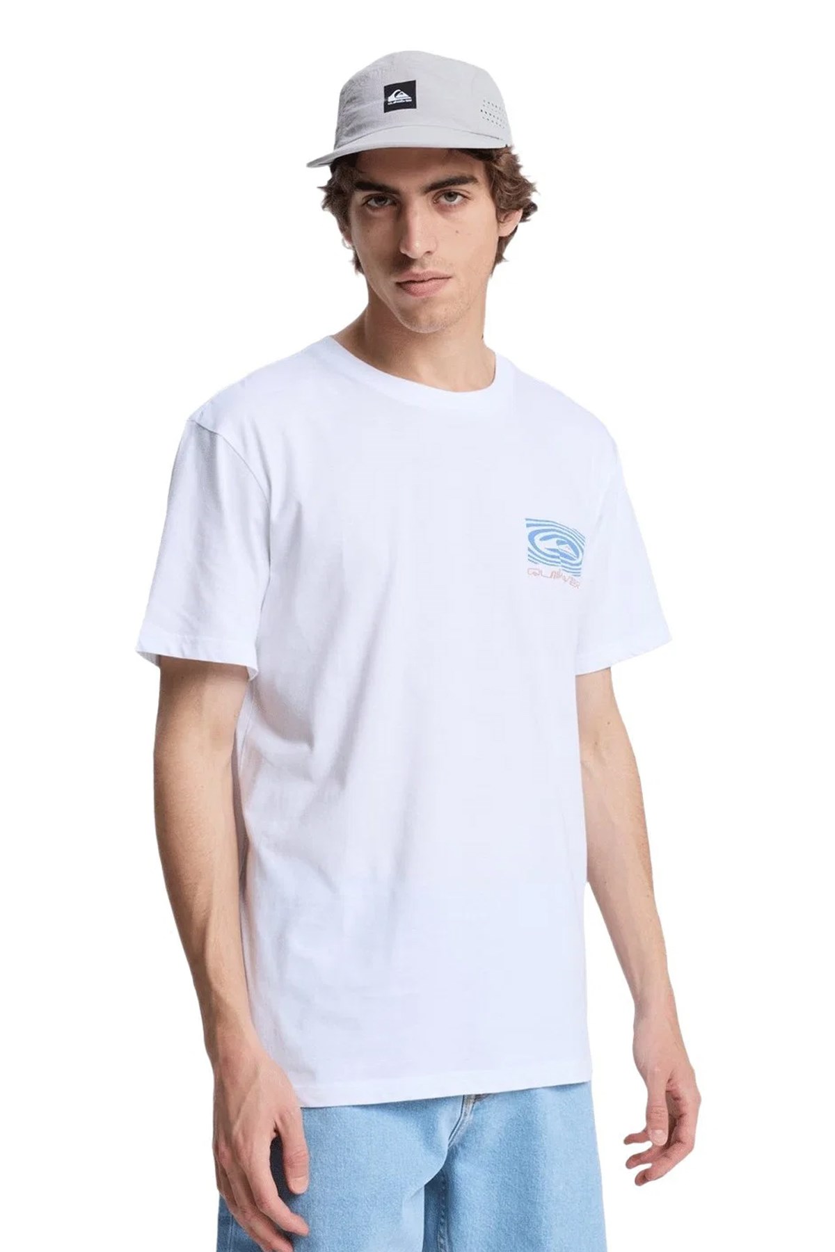 Quiksilver Ripples Erkek Tişört EQYZT08262-WBB0 Beyaz