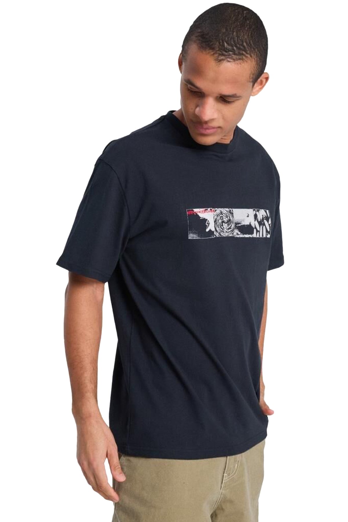 Quiksilver Mercury Vortex Erkek Tişört EQYZT08269-11783 Antrasit