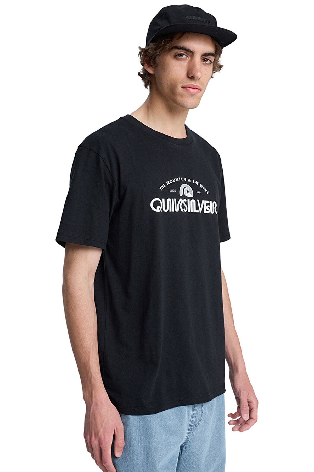 Quiksilver Ev Vista Erkek Tişört EQYZT08287-11783 Antrasit