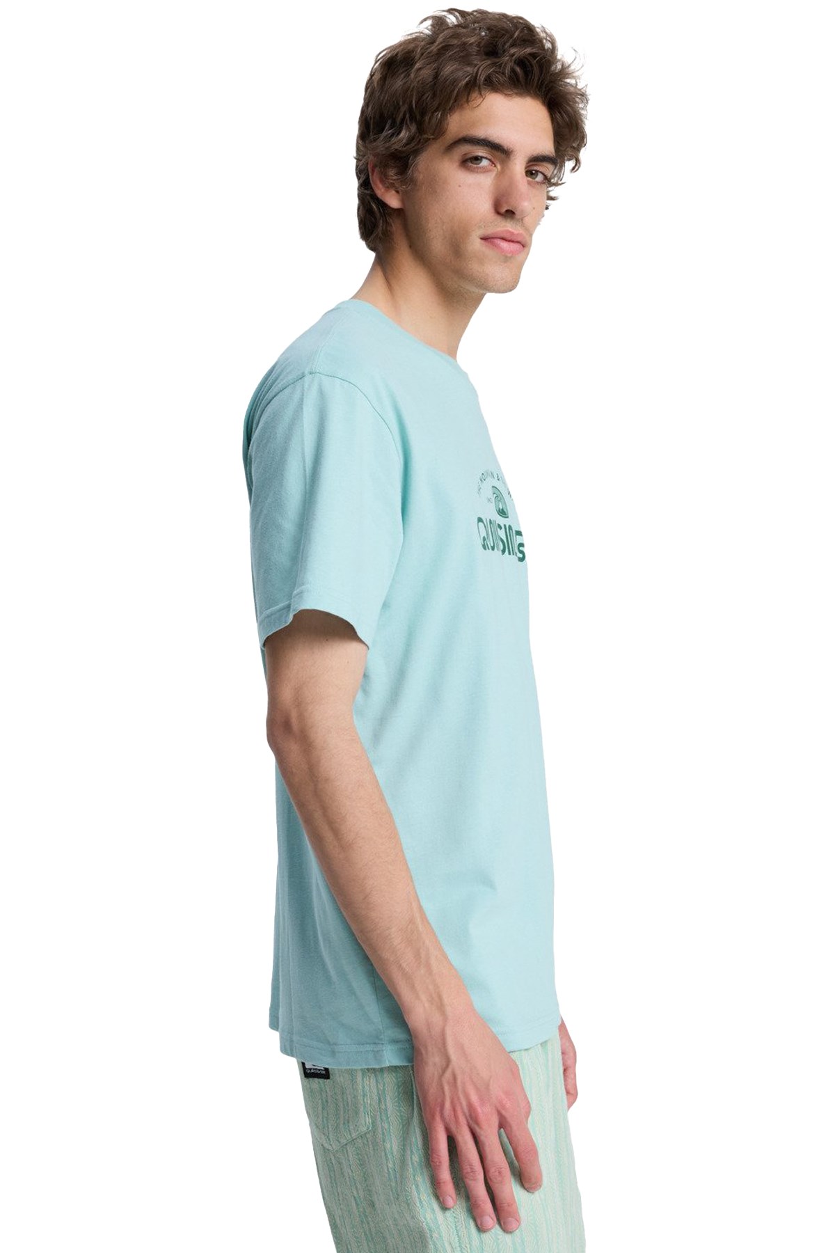 Quiksilver Ev Vista Erkek Tişört EQYZT08287-BGA0 Mavi