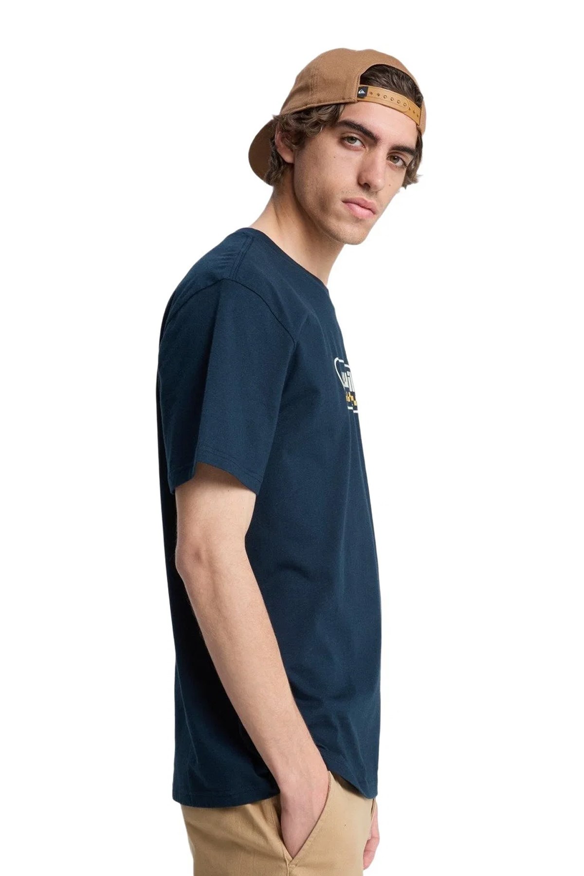 Quiksilver Ev Starting Erkek Tişört EQYZT08288-6800 Lacivert