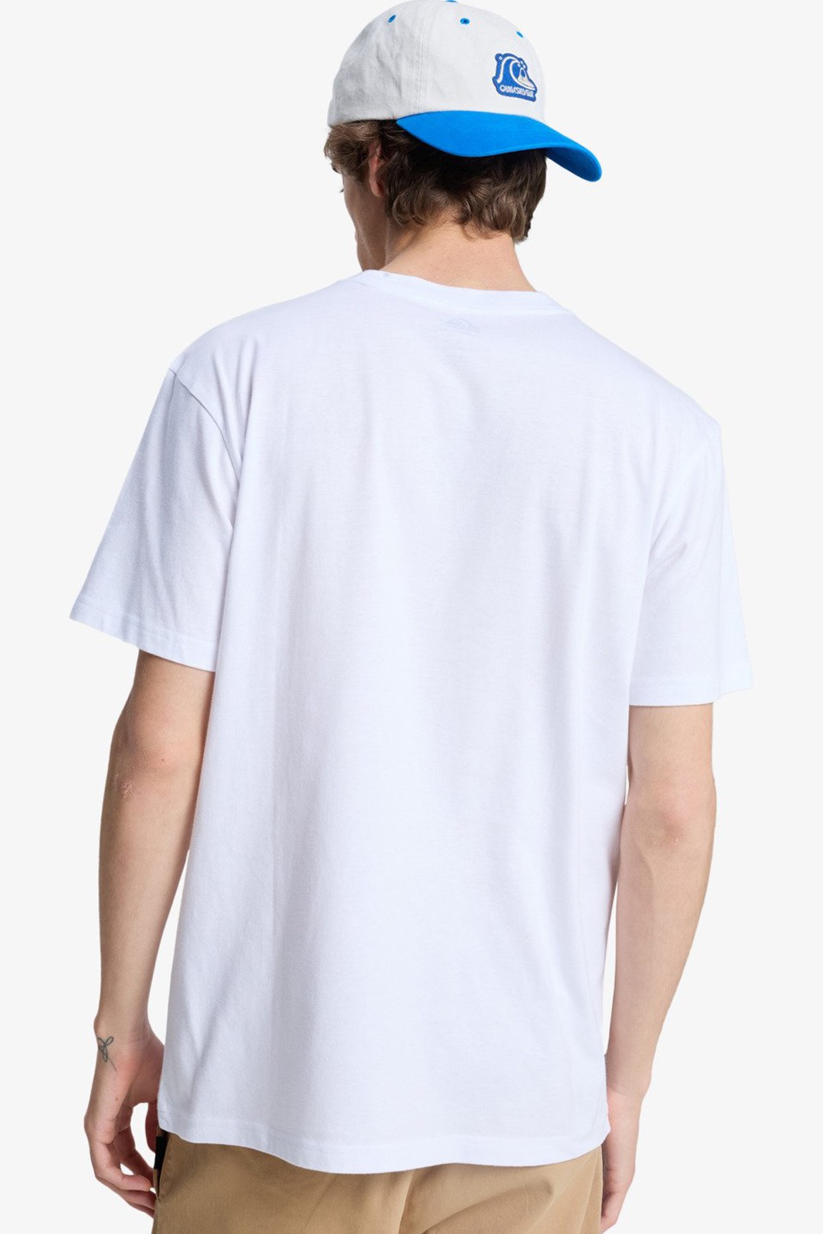 Quiksilver Ev Starting Erkek Tişört EQYZT08288-WBB0 Beyaz