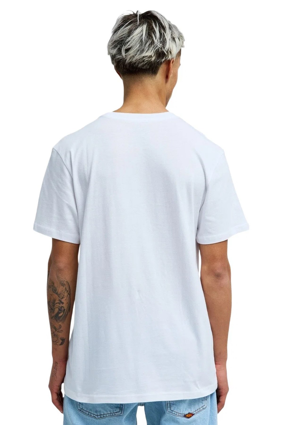 Quiksilver Ev Horizon Fade Erkek Tişört EQYZT08289-WBB0 Beyaz
