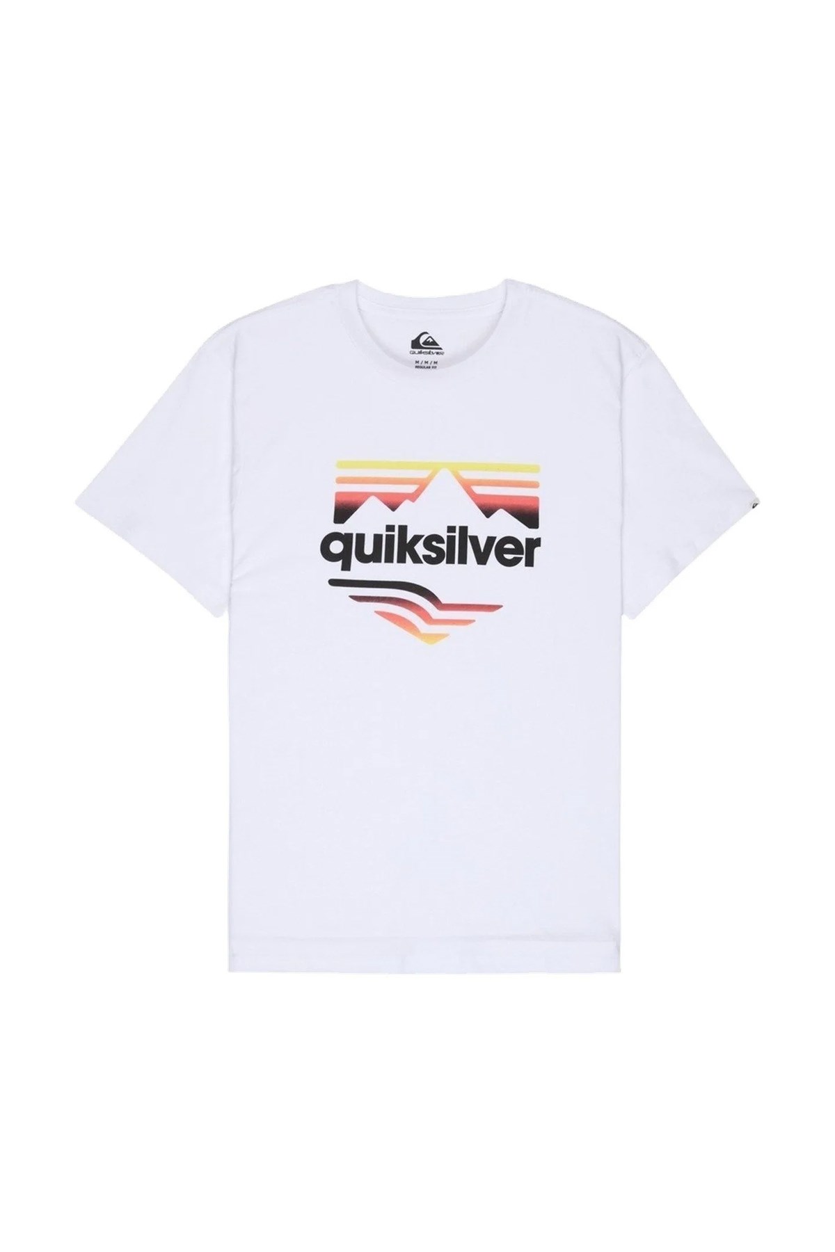 Quiksilver Ev Horizon Fade Erkek Tişört EQYZT08289-WBB0 Beyaz