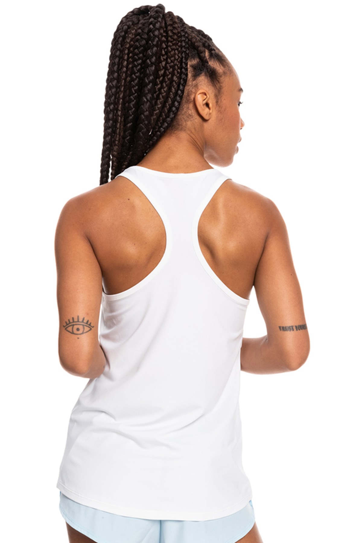 Roxy Rock Non Stop Kadın Tank Top ERJKT03876-WBB0 Beyaz