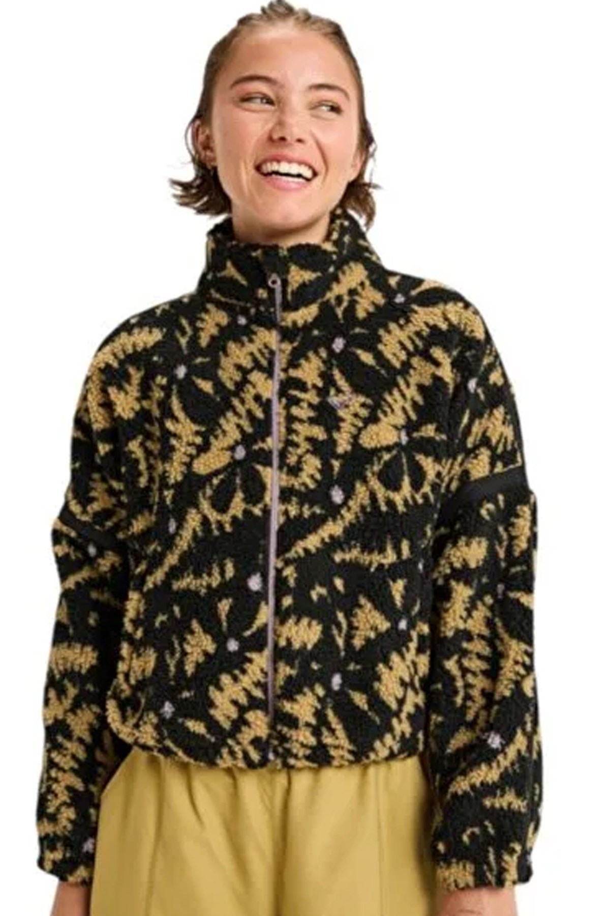 Roxy Boundless Spirit Kadın Polar Ceket ERJPF03220-6455 Antrasit