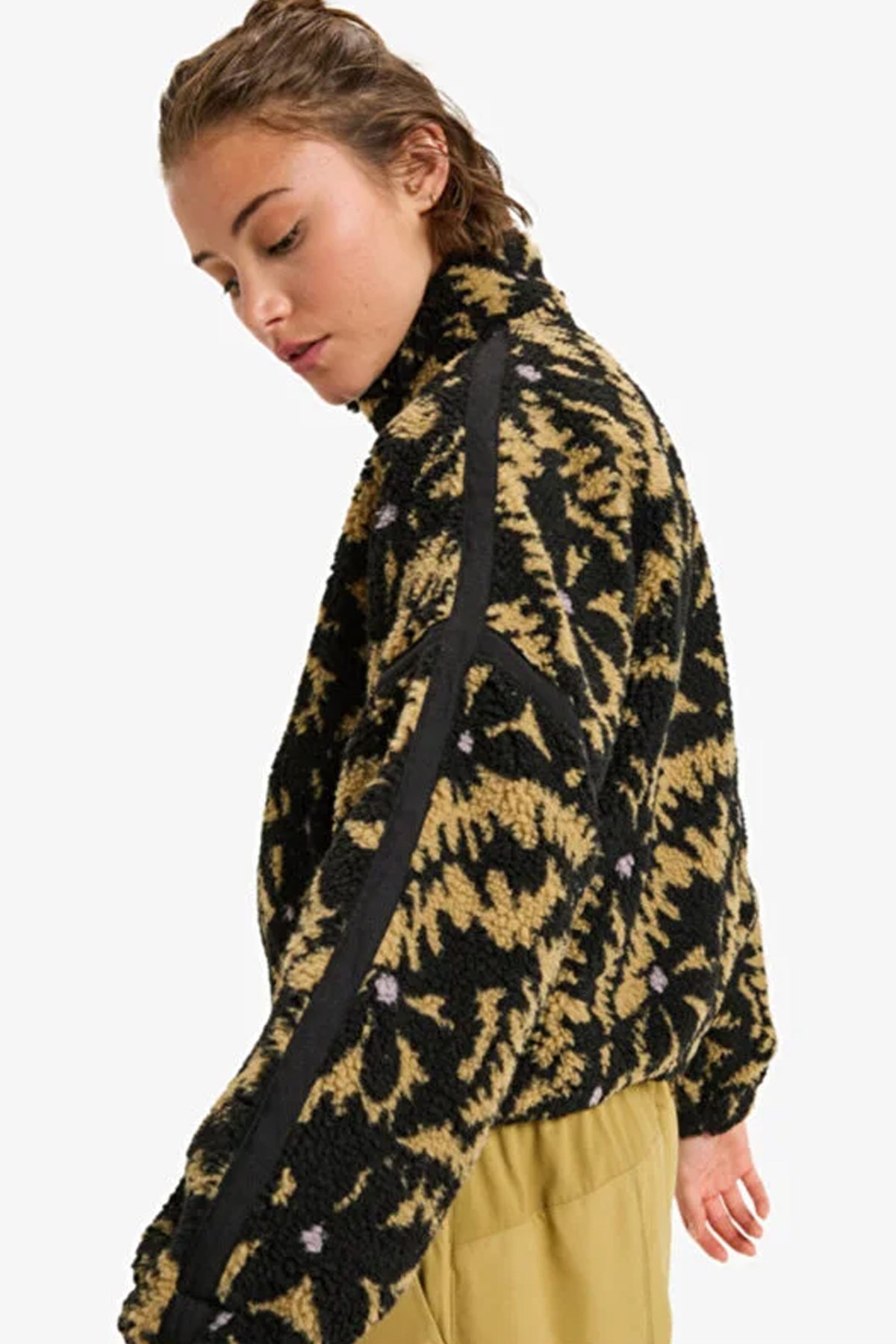 Roxy Boundless Spirit Kadın Polar Ceket ERJPF03220-6455 Antrasit