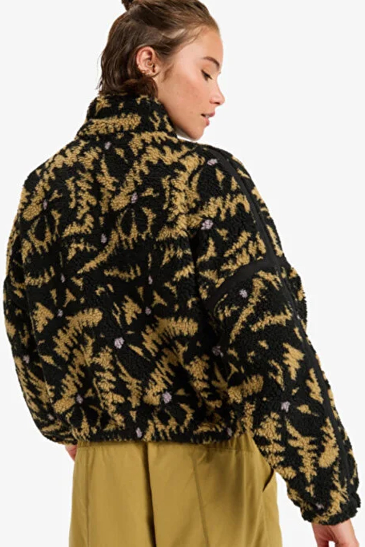 Roxy Boundless Spirit Kadın Polar Ceket ERJPF03220-6455 Antrasit