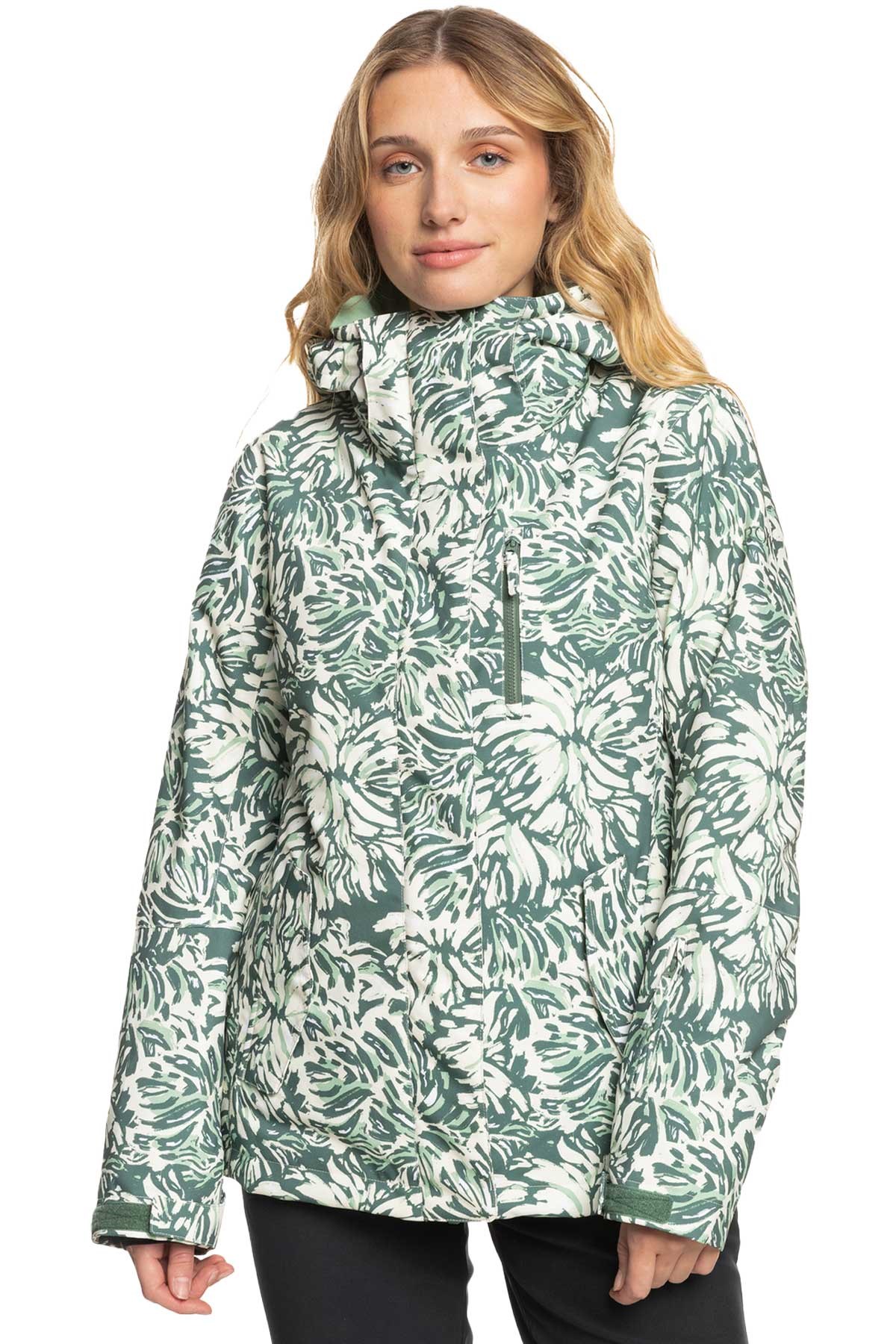 Roxy Jetty Jk Kadın Kayak Montu ERJTJ03433-BPG1 Yeşil