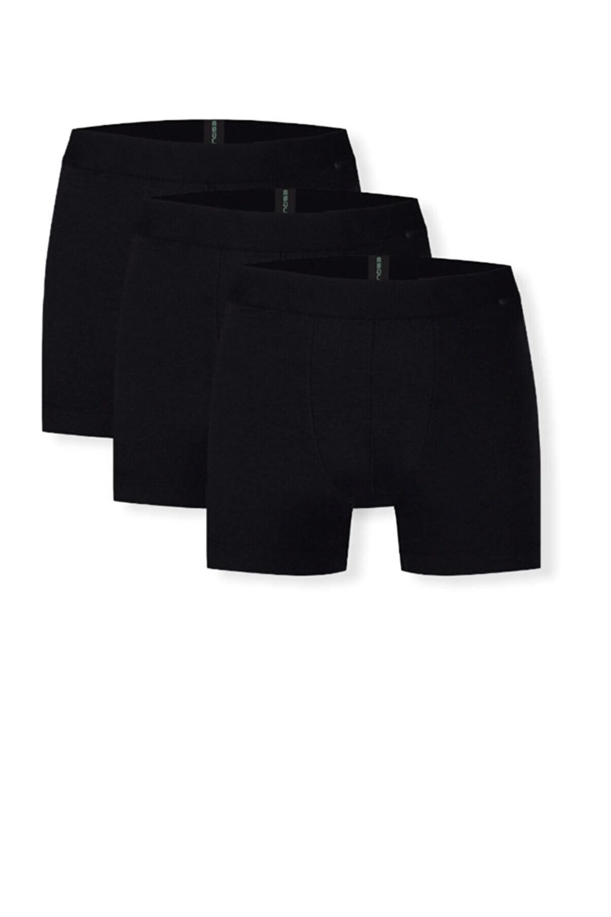 Esqudo 3'lü Erkek Boxer ESBXM3001 Siyah