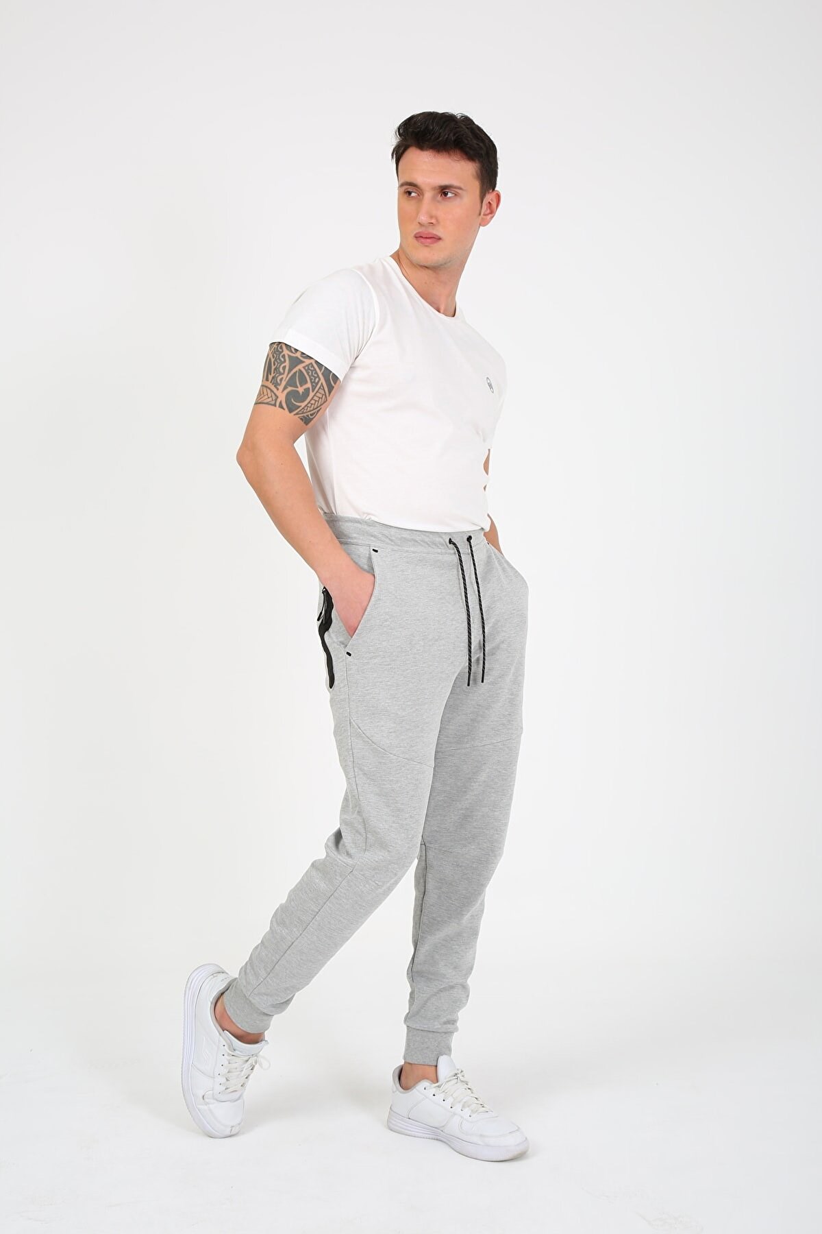 Esqudo Erkek Jogger Eşofman Altı ESJOG0001 Gri