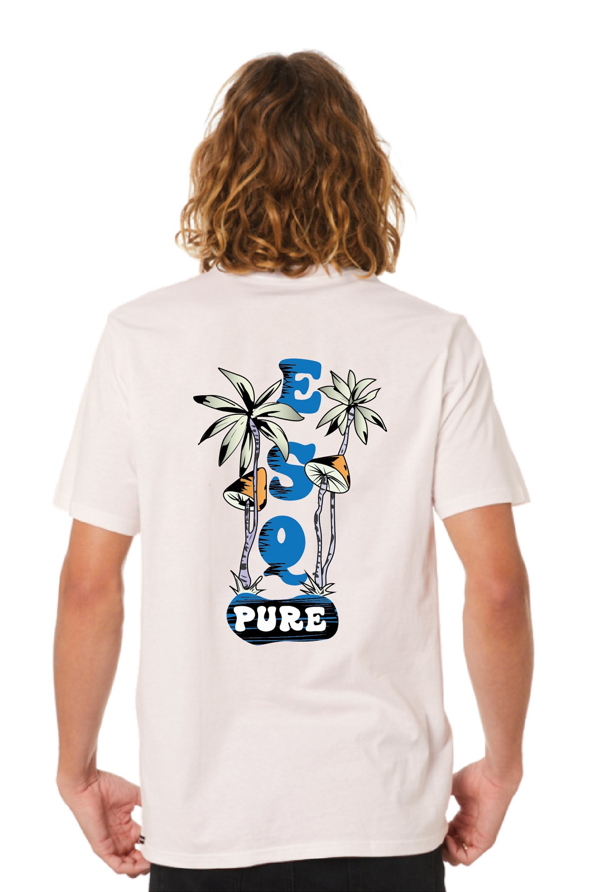 Esqudo Pure  Erkek Tişört ESTP0004 Pembe