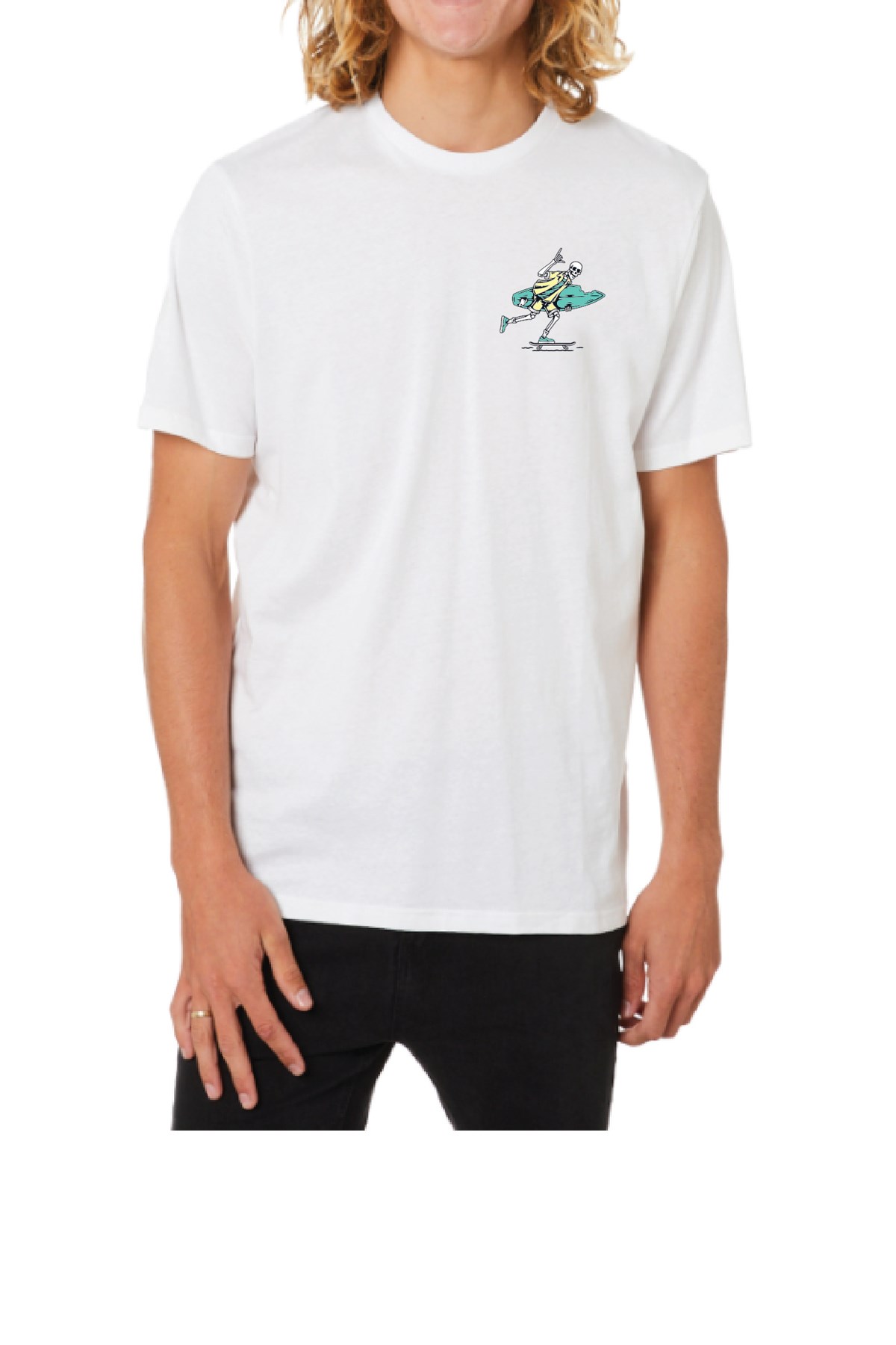 Esqudo Extreme  Erkek Tişört ESTP0009 Beyaz