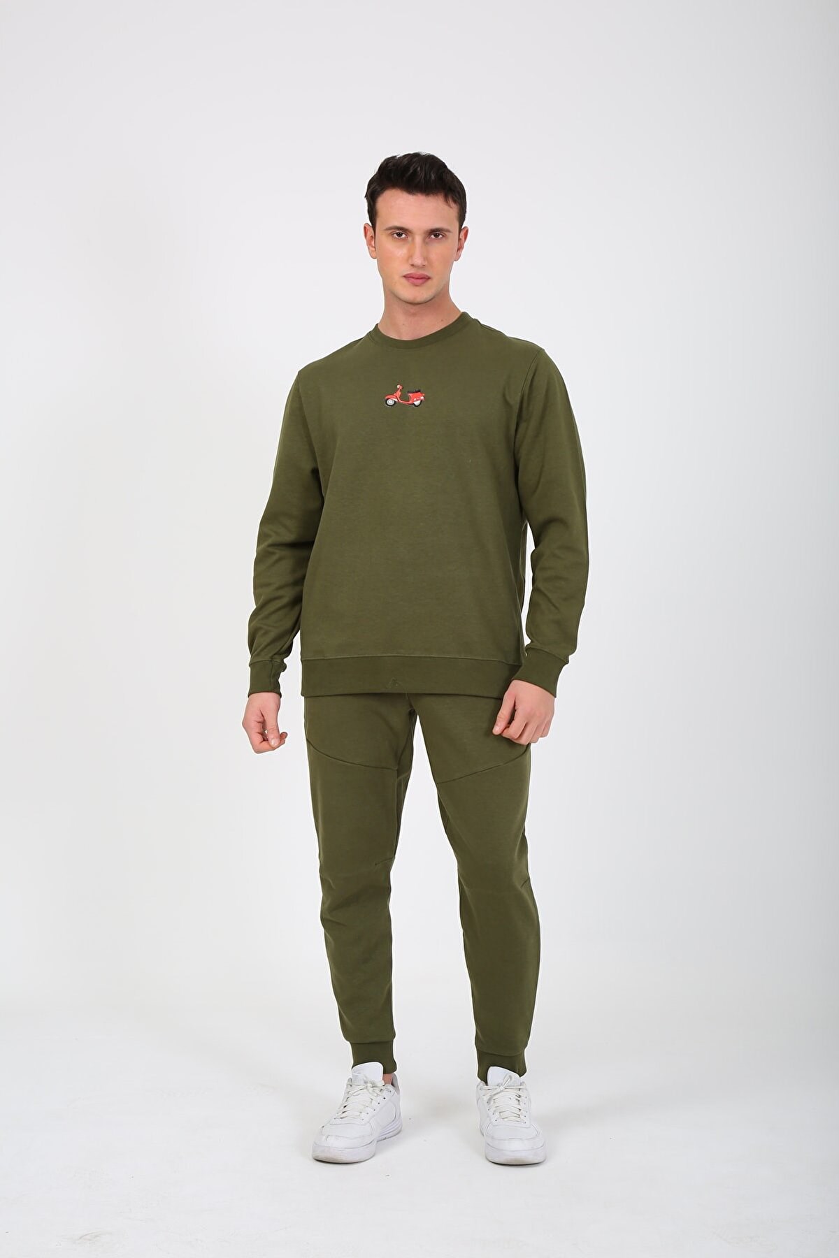 Esqudo Erkek Sweatshirt ESWTB0001 Haki