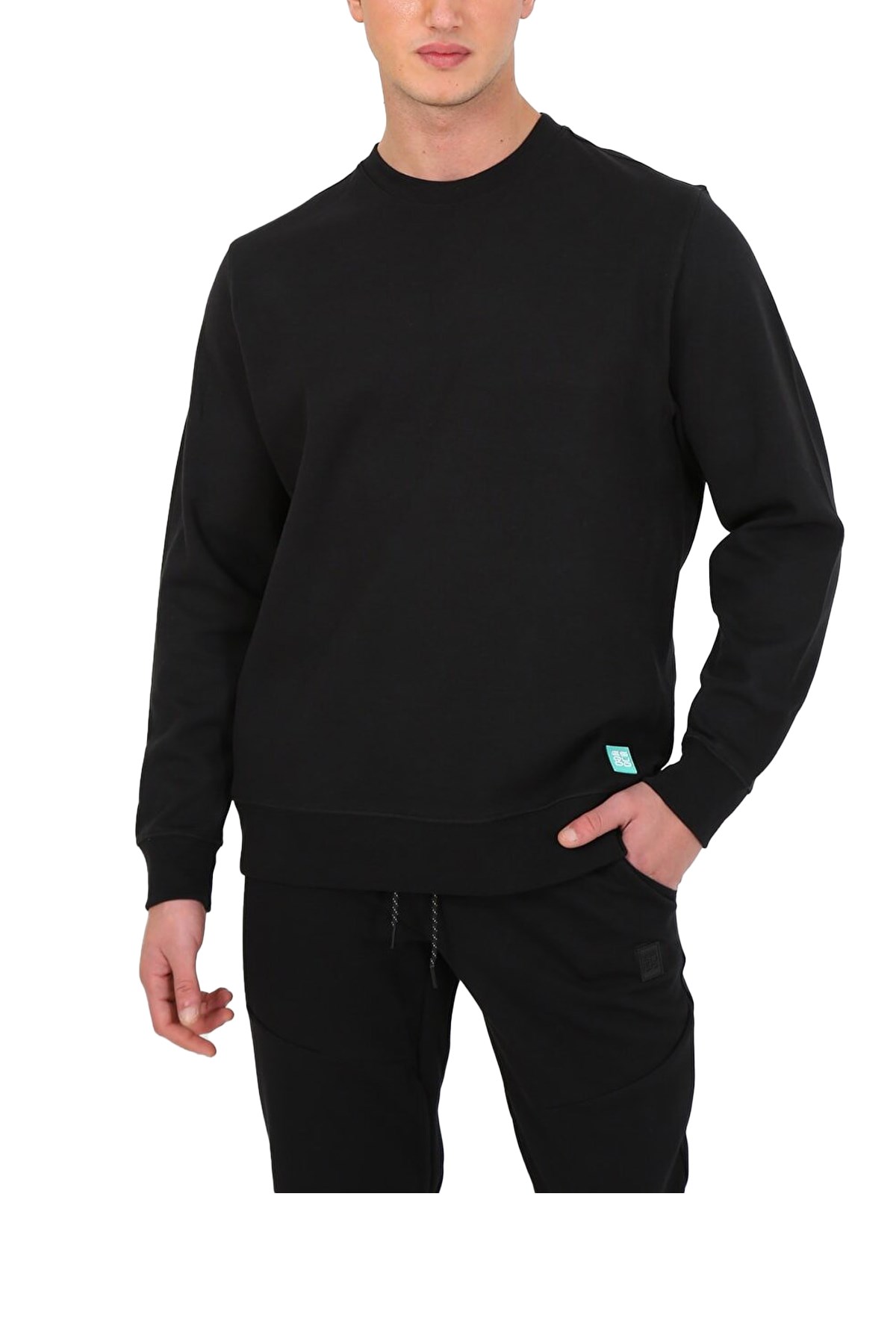 Esqudo Erkek Sweatshirt ESWTB0001 Siyah