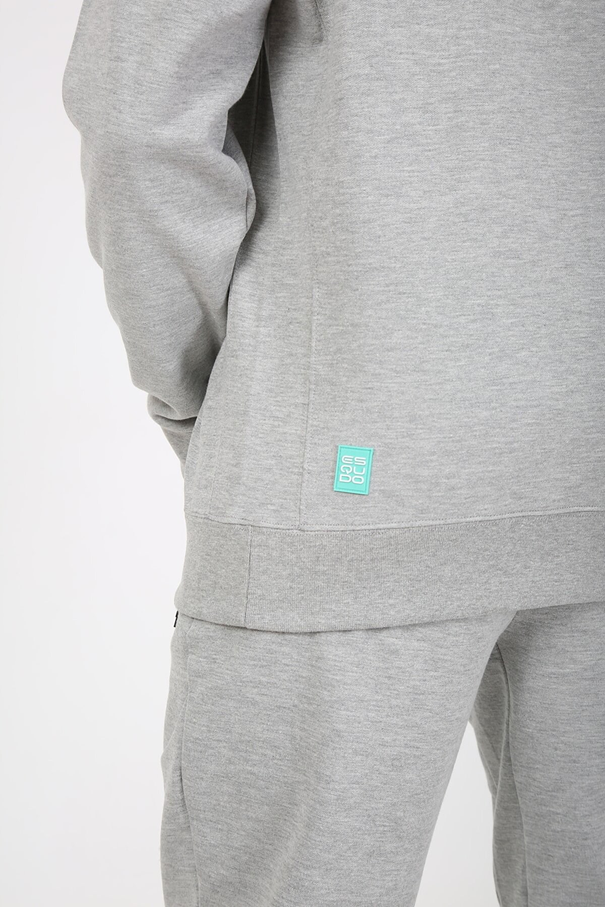Esqudo Snowboard Erkek Sweatshirt ESWTP0006 Gri