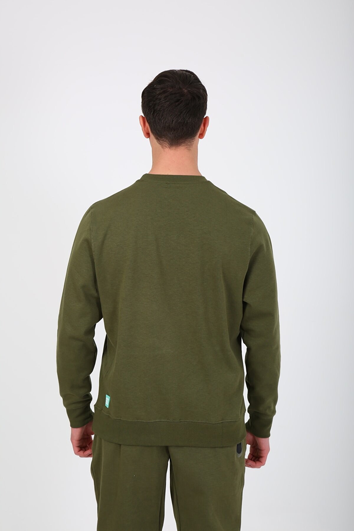Esqudo Snowboard Erkek Sweatshirt ESWTP0006 Haki