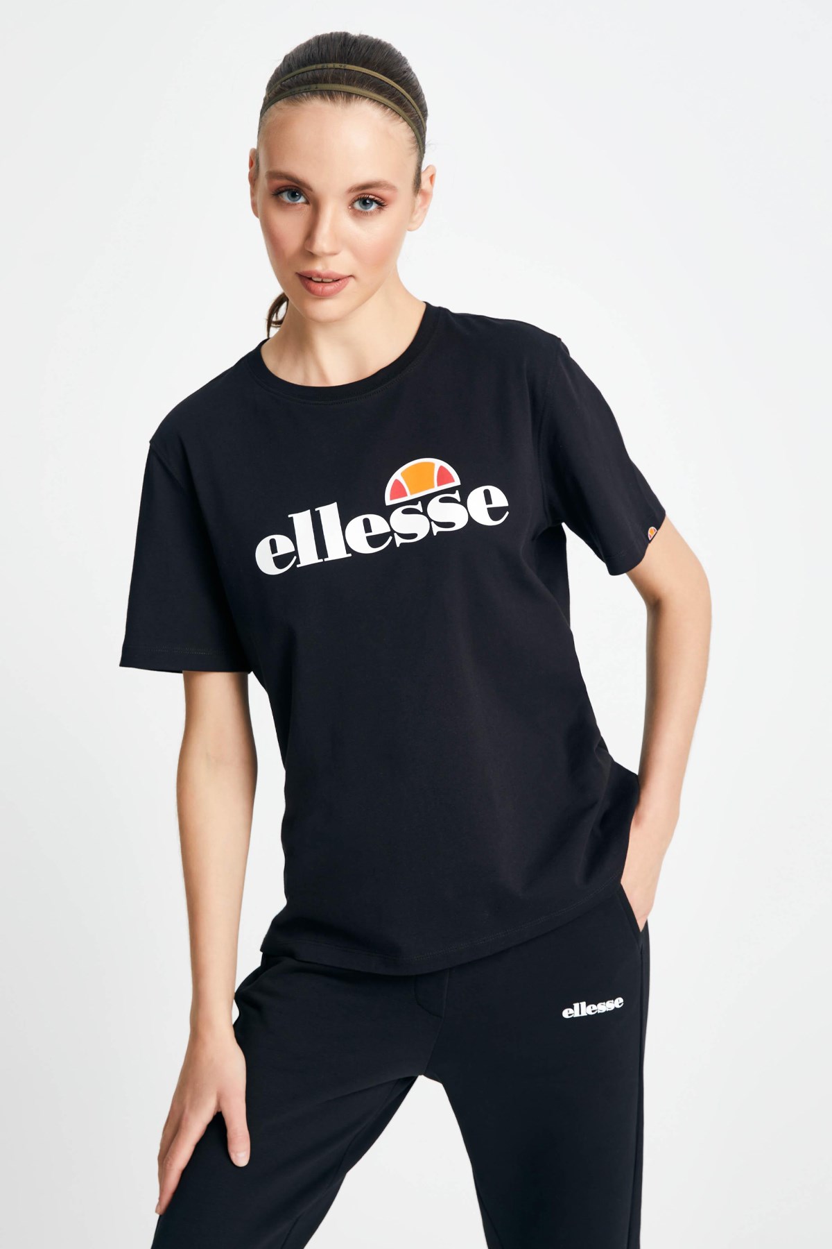 Ellesse Kadın Tişört F020-1-BK Siyah