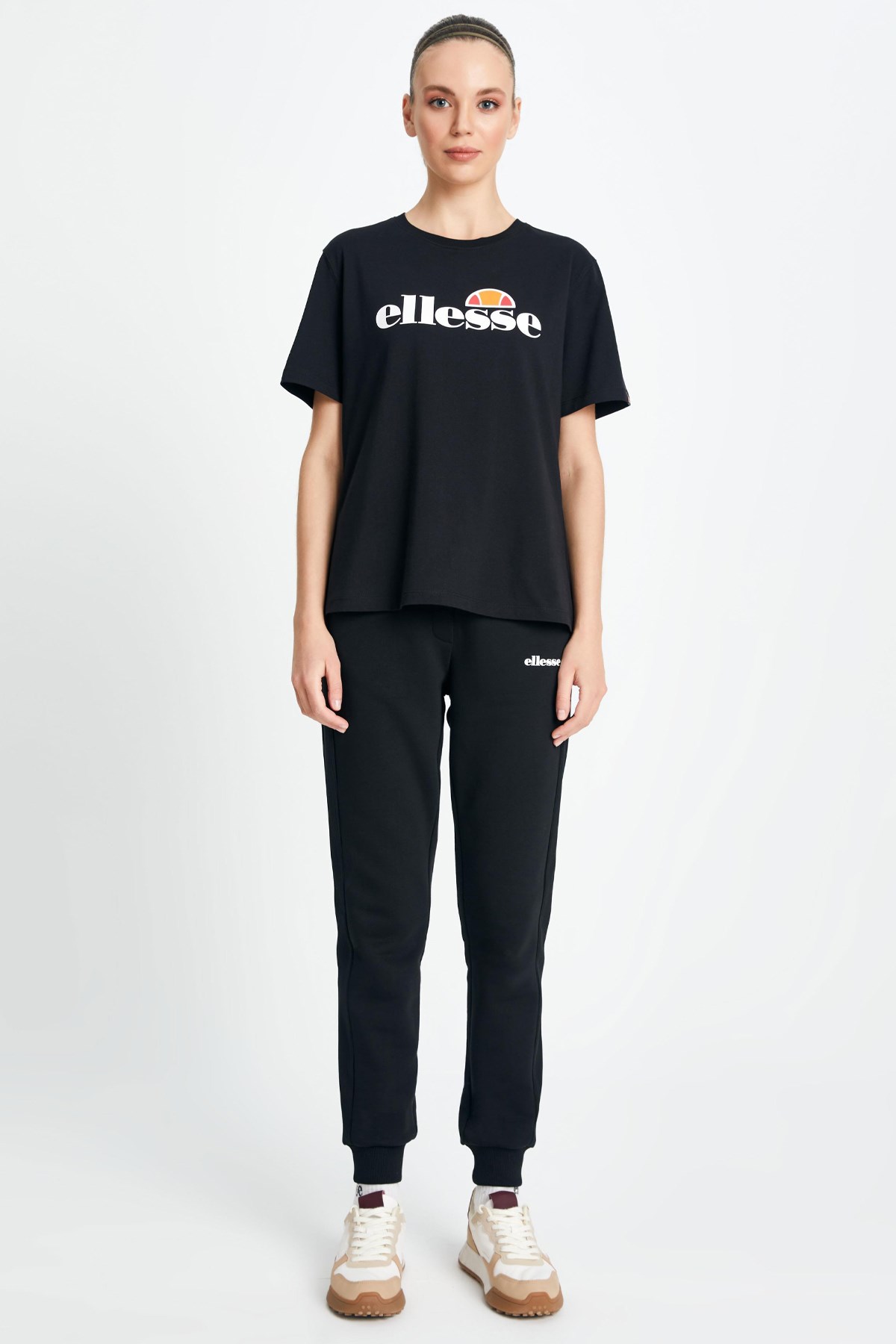 Ellesse Kadın Tişört F020-1-BK Siyah