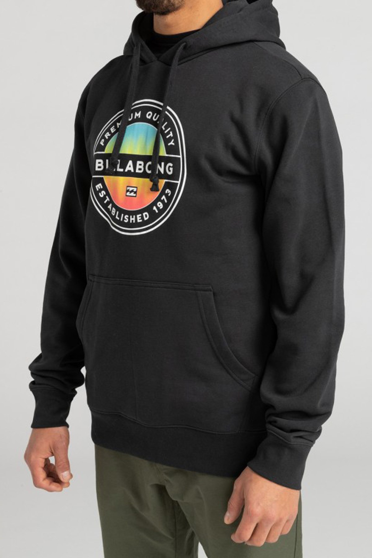 Billabong Rotor Fill Po Erkek Sweatshirt F1HO12 Siyah