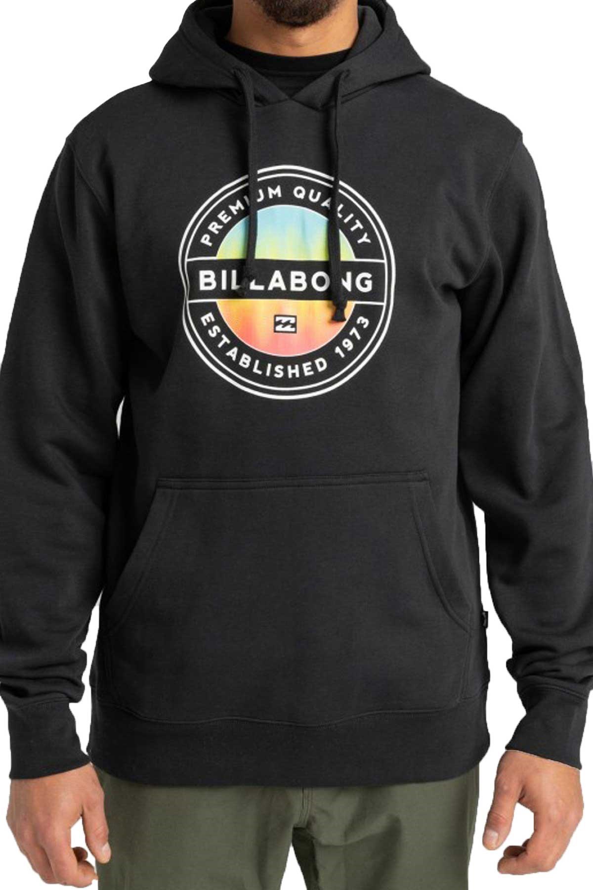 Billabong Rotor Fill Po Erkek Sweatshirt F1HO12 Siyah