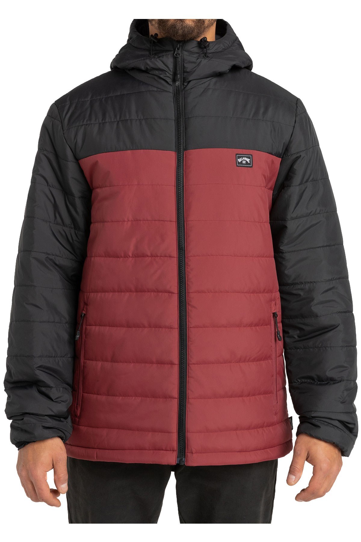 Billabong Surf Check Puffer Erkek Mont F1JK36 Kırmızı